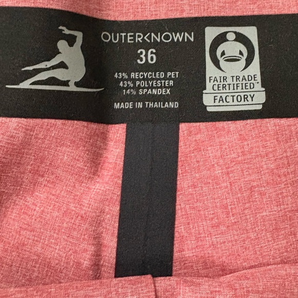 Outerknown NWT Apex Trunk Kelly Slater In Grenadine Size 36 - Picture 6 of 6
